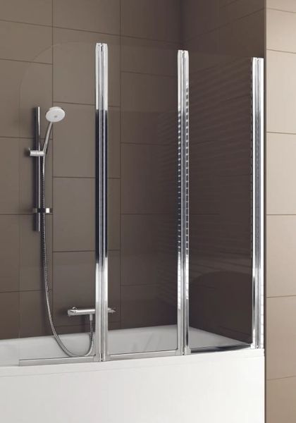 Шторка скляна для ванни MODERN 3 170-06992P KFA ARMATURA  170-06992Р фото