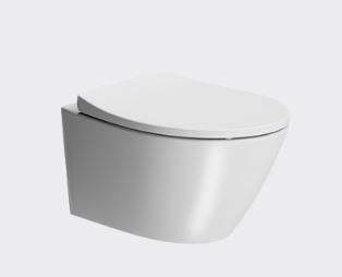Підвісний унітаз Modo (981609) GSI+ Кришка для унітаза з системою Soft-Close (MS98C09) GSI + Комплект підвісного кріплення (FISR2) GSI 981609+MS98C09+FISR2 фото