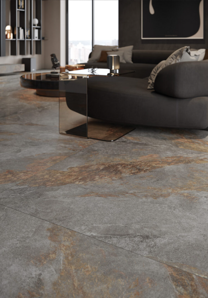 Керамогранітна плитка Auric Grey RECT 1197x1197 Cerrad 5903313337250 фото