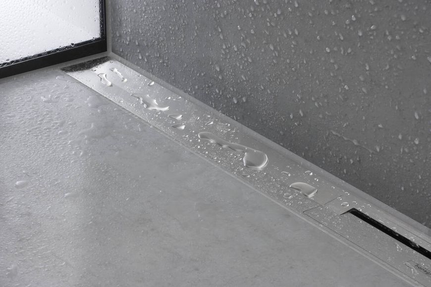 Верхня частина "RainDrain Flex"для душового трапу (пристінна) 800 мм Chrome (56051000) 56051000 фото