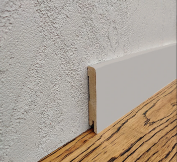 Плінтус MDF RAL колір (під індивідуальне фарбування) 80х12х2000 мм. MDF-R80 MDF-R80 фото