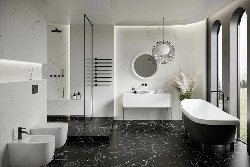 Керамогранітна плитка GRES MARMO THASSOS WHITE 1197x1197 Cerrad 5903313335799 фото