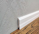 Плінтус MDF RAL 9003 Білий 60х12х2000 мм. MDF-LF02 MDF-LF02 фото 1