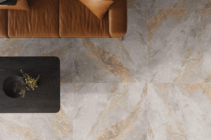 Керамогранітна плитка GRES AURIC LIGHT GREY RECT. 1197x1197 Cerrad 5903313337335 фото
