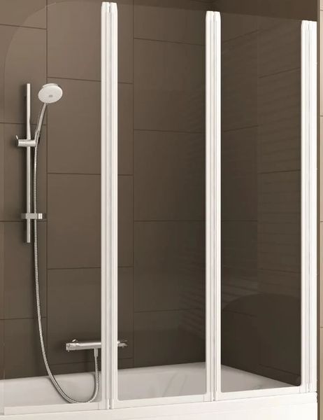 Шторка скляна для ванни MODERN 3 170-06953P KFA ARMATURA  170-06953P фото