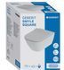 Унітаз підвісний Geberit Smyle Square Rimfree, із сидінням Soft Close 500.683.00.2 фото 2