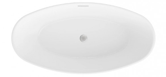 Акрилова ванна Polimat MANGO біла матова 150х75 см 00648 фото