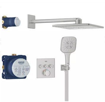 Душова система Grohtherm SmartcControl з термостатом із 3 кнопками керування 34864DC0 GROHE 34864DC0 фото