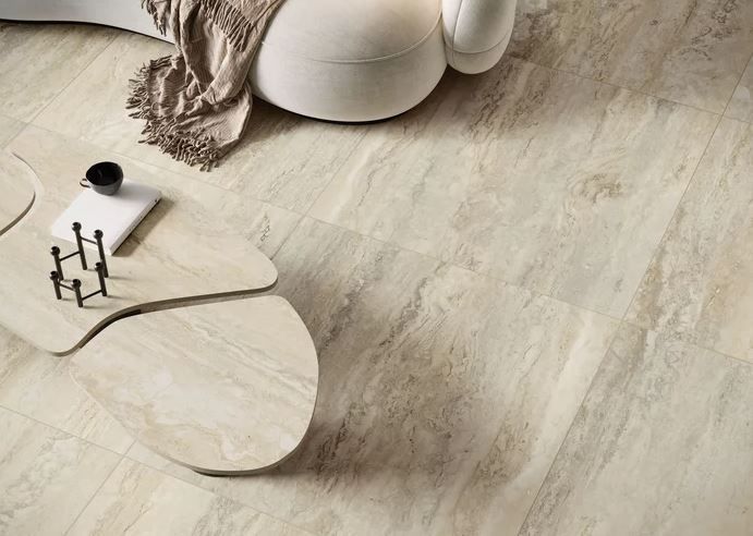 Плитка керамогранітна Infinity Crema Mat Paradyz R-R-0,6X1,2-1-INFI.CR фото