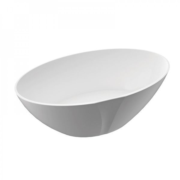Ванна зі штучного каменю SELIA, Marmorin, P_W_075_03_1560 P_W_075_03_1560-white-gloss фото