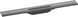 Верхня частина "RainDrain Flex" для душового трапу (пристінна) 700 мм Brushed Black (56050340) 56050340 фото 1