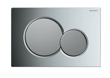 Клавіша змиву Geberit Sigma01 для подвійного змиву, хром, 115.770.KA.5 115.770.KA.5 фото