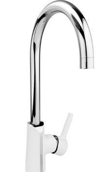 Змішувач для кухні Angelit White 6713-915-40 KFA Armatura 6713-915-40 фото