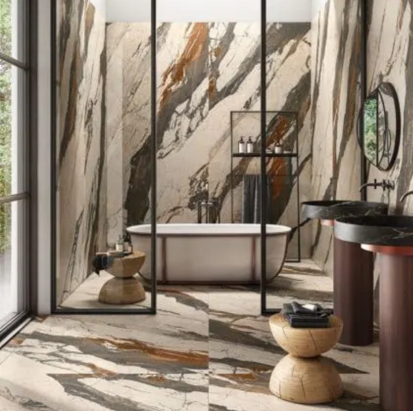 Керамограніт Imola The Room Breccia Phoenix 60x120 см BRE PH6 12 RM BRE PH6 12 RM фото