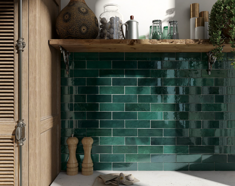 Плитка 6,5*20 Artisan Moss Green 24471 24471 фото