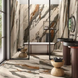 Керамограніт Imola The Room Breccia Phoenix 60x120 см BRE PH6 12 RM BRE PH6 12 RM фото 3