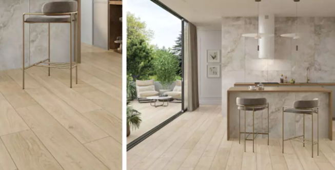 Плитка Cersanit CHARMWOOD BEIGE MAT RECT 19,8 X119,8 G1 579337 фото