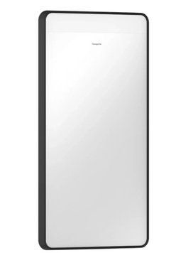 Дзеркало Xarita Lite Q 360 / 700 з горизонтальним LED світильником, чорний матовий 54955670 54955670 фото