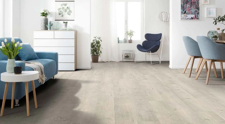 Ламінат Haro 541470 Oak Bergamo Silver Grey 541470 фото