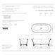 Ванна зі штучного каменю EDWARD, Marmorin, P_W_534_02_1650_0_00_0_003 P_W_534_02_1650_0_00_0_003-white-gloss фото 2