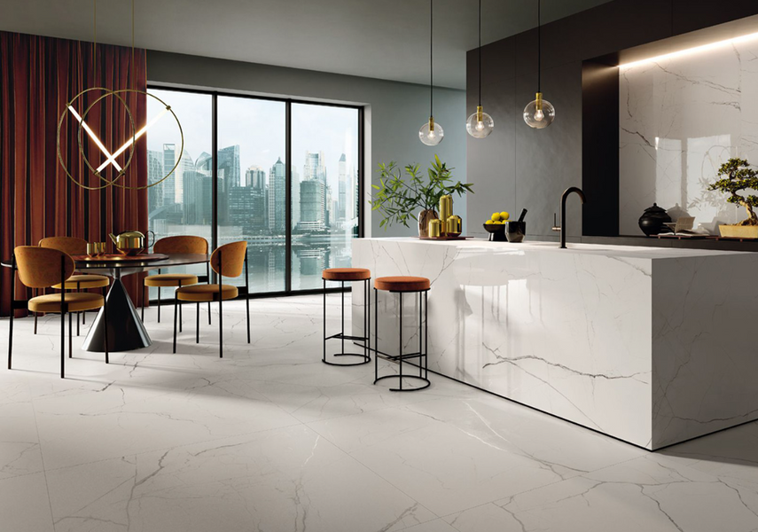 Керамограніт Imola The Room Statuario Vena Piccola 60x120 см STA VP6 12 RM STA VP6 12 RM фото