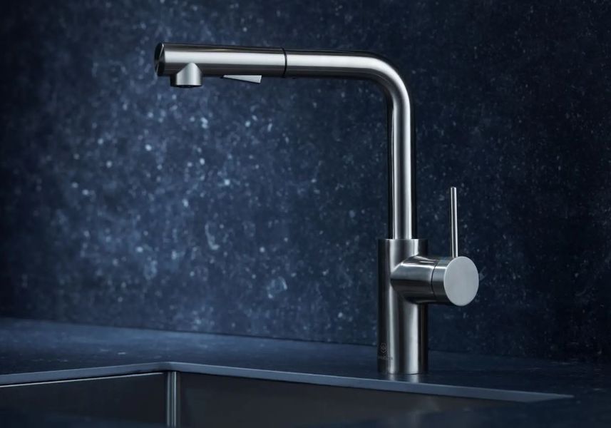Змішувач для кухні з витяжним носиком DUERO BASIC 6623-110-22 KFA ARMATURA 6623-110-22 фото